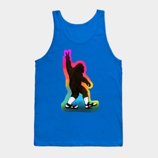 Sasquatch rockin' socks and sandals. Tank Top